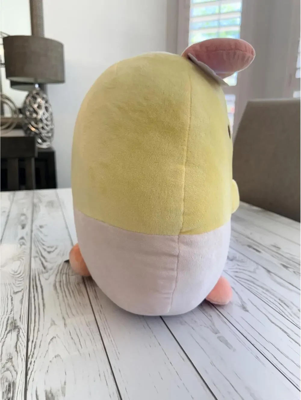 San-X Sumikko Gurashi “Ebifurai No Shippo” the Egg Bunny Flower Crown 18” Plush